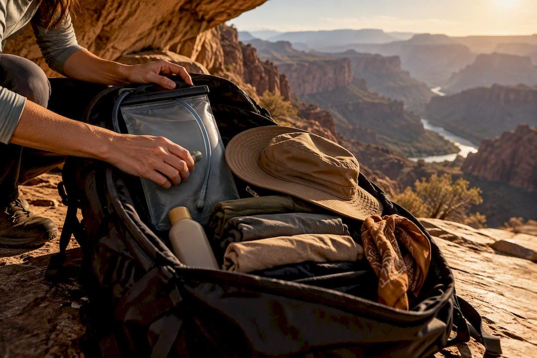 Pack for 5–7 Days: Arizona Summer Packing List for Hydration & Monsoon