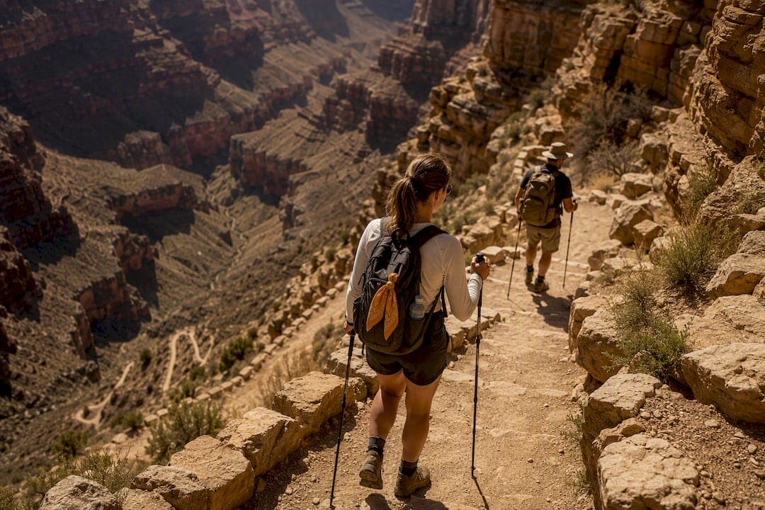 Avoid Heat Risks on Grand Canyon Guided Hikes for Beginners From $349
