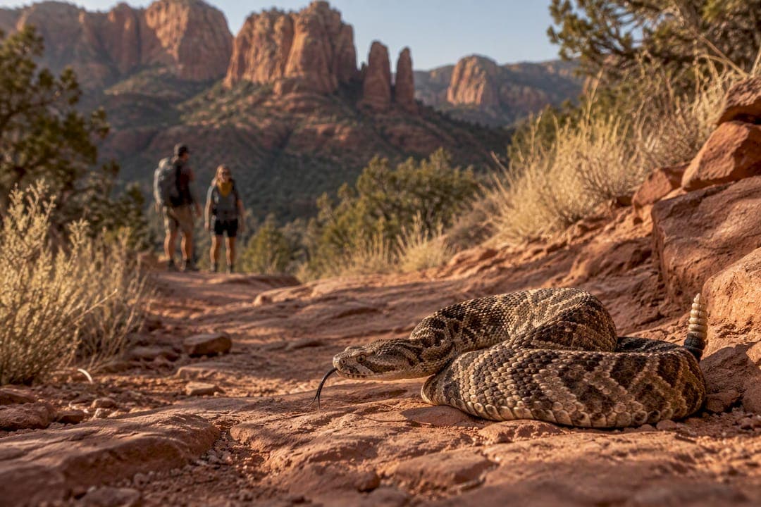 Hikers: Official and Local Guide Advice for Sedona Snakes Mar to Oct
