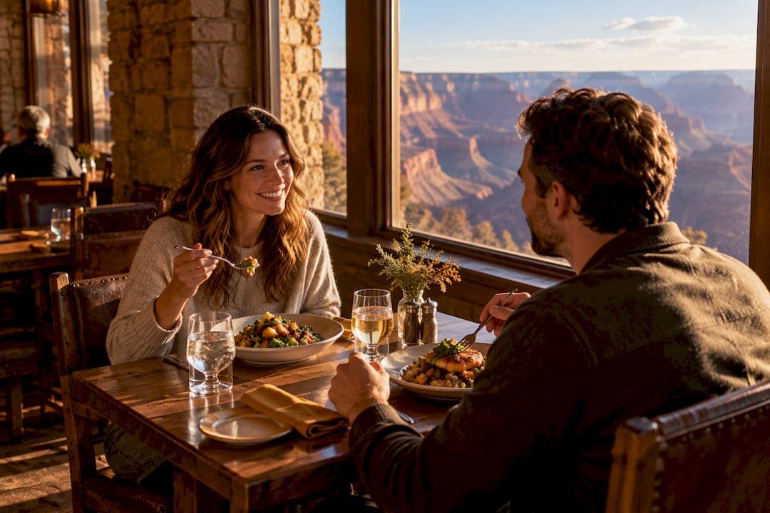 Day Visitors: Timing Tips for a Grand Canyon Sit Down Lunch